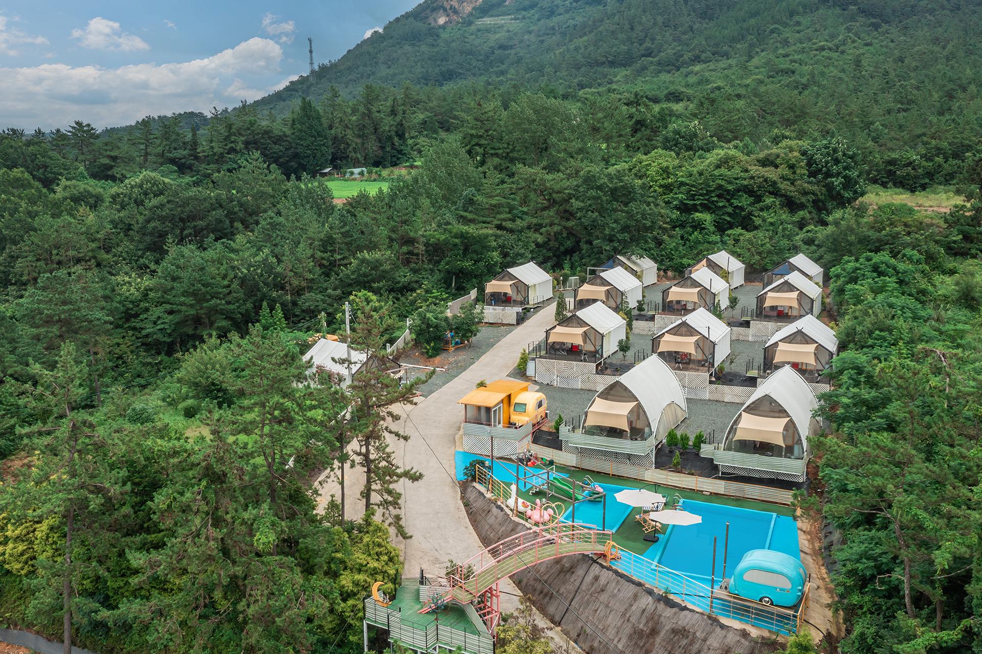 Gangjin Rims Glamping & Pool Villa