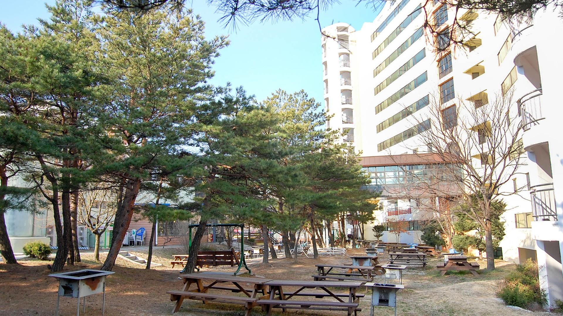 야외 바비큐장