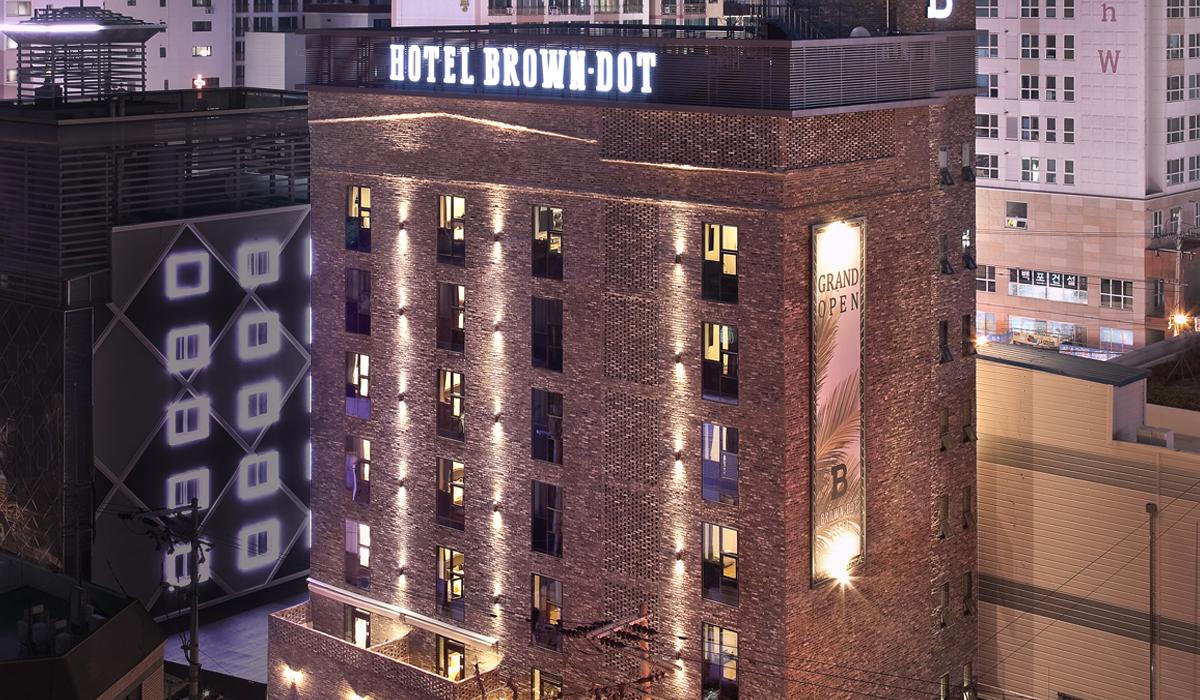 Busan Yeonsan Togok Brown Dot-8