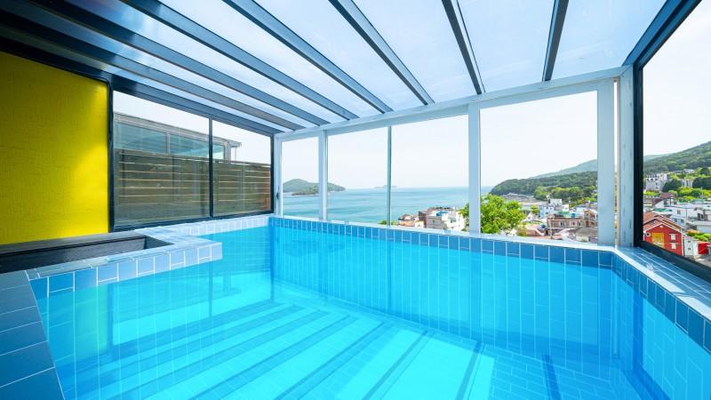 Geoje Island Monaco Pool Villa Pension