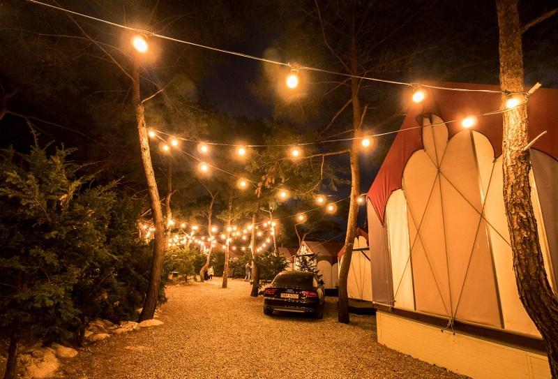 Pocheon Pine Tree Glamping Poolvilla-38