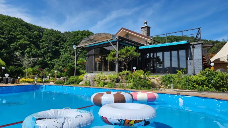 Pyeongchang mountain scenery