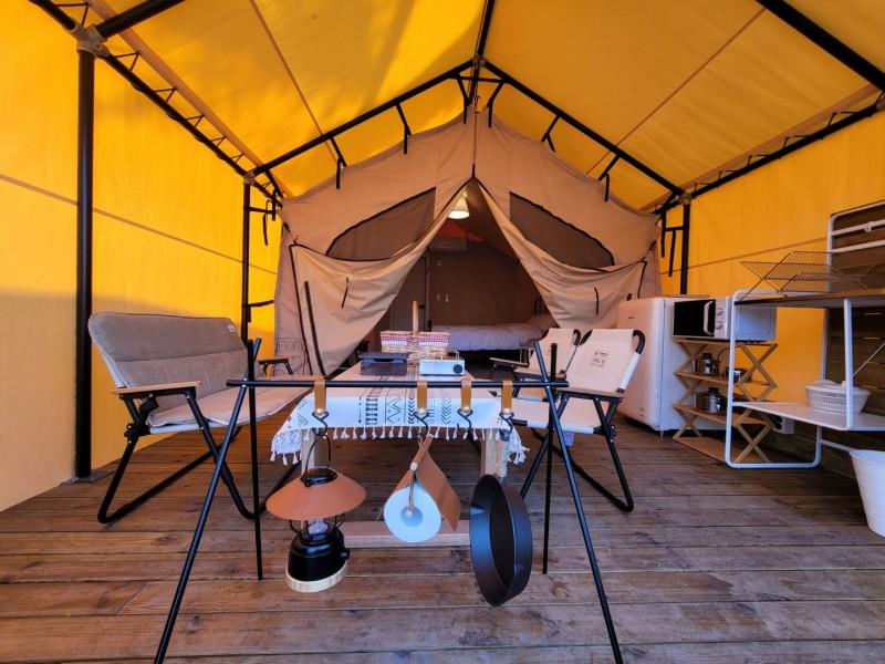 Boeun's daily life glamping