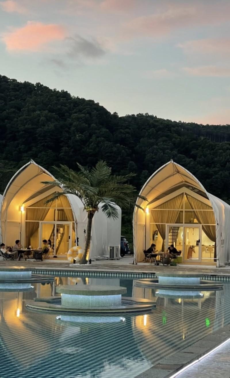 Gapyeong Traum Pool Villa Glamping &amp; Caravan