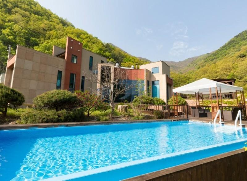 Chungju Penatess Pool Villa (free warm water)