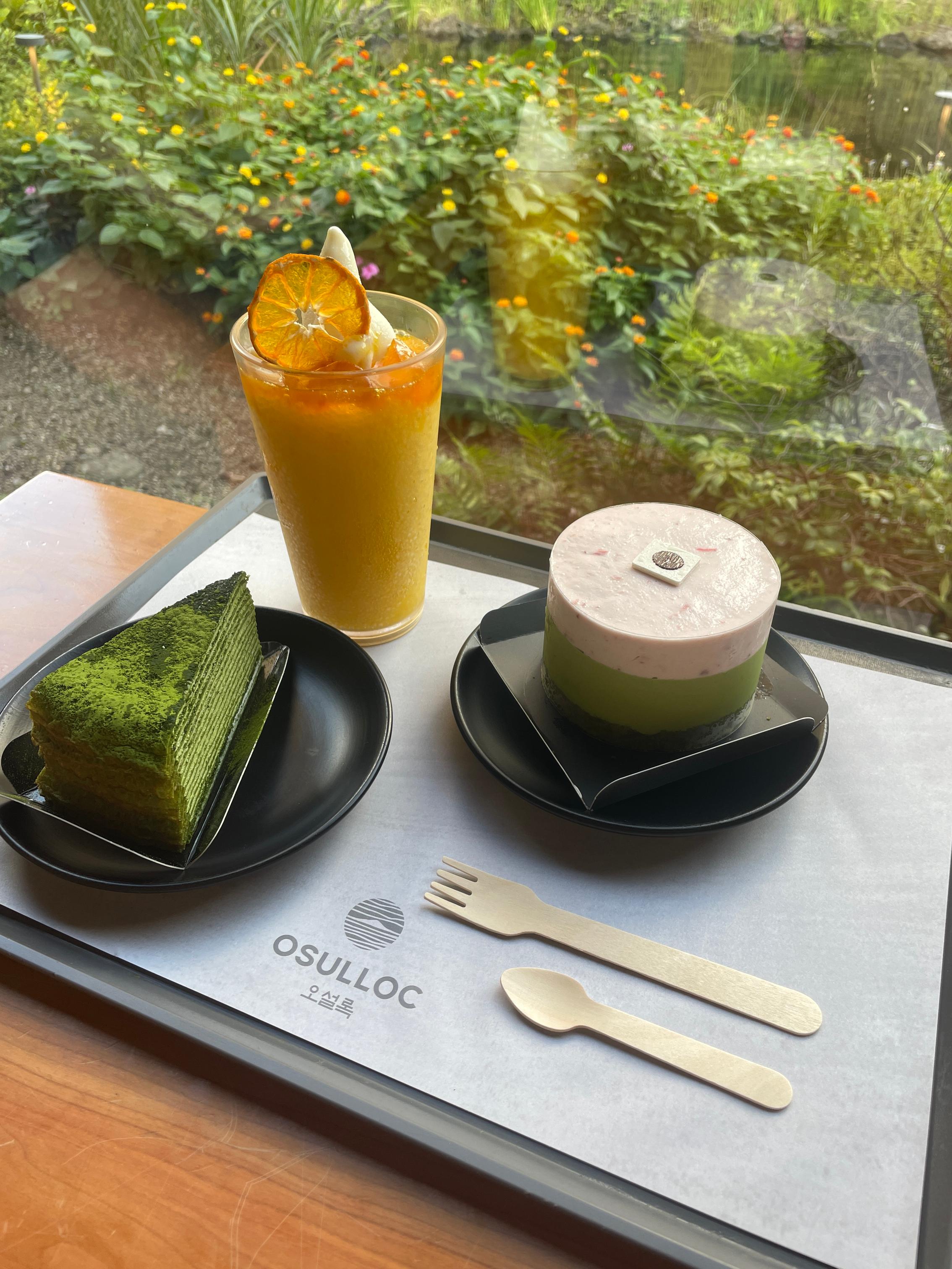 Jeju Osulloc Green Tea Garden: Ein Paradies für Matcha-Liebhaber, wo man Nachmittagstee genießen und Souvenirs an einem Ort kaufen kann!