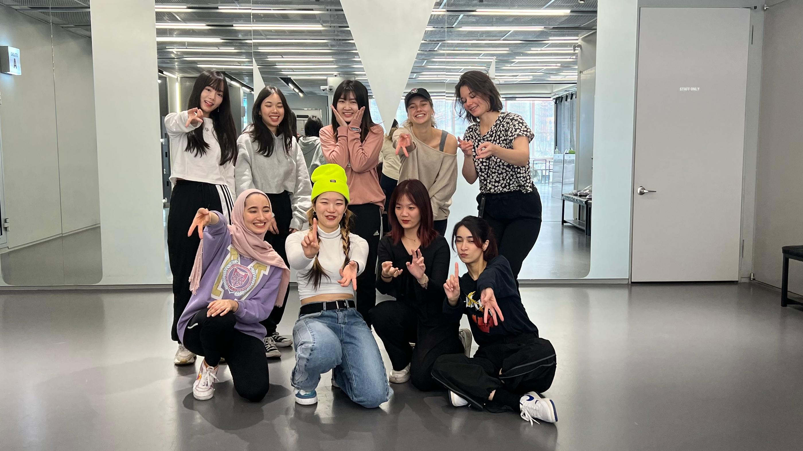 在1MILLION舞蹈教室作為一個初學者跳舞！💃