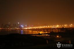 麻浦大橋夜景(마포대교 야경)