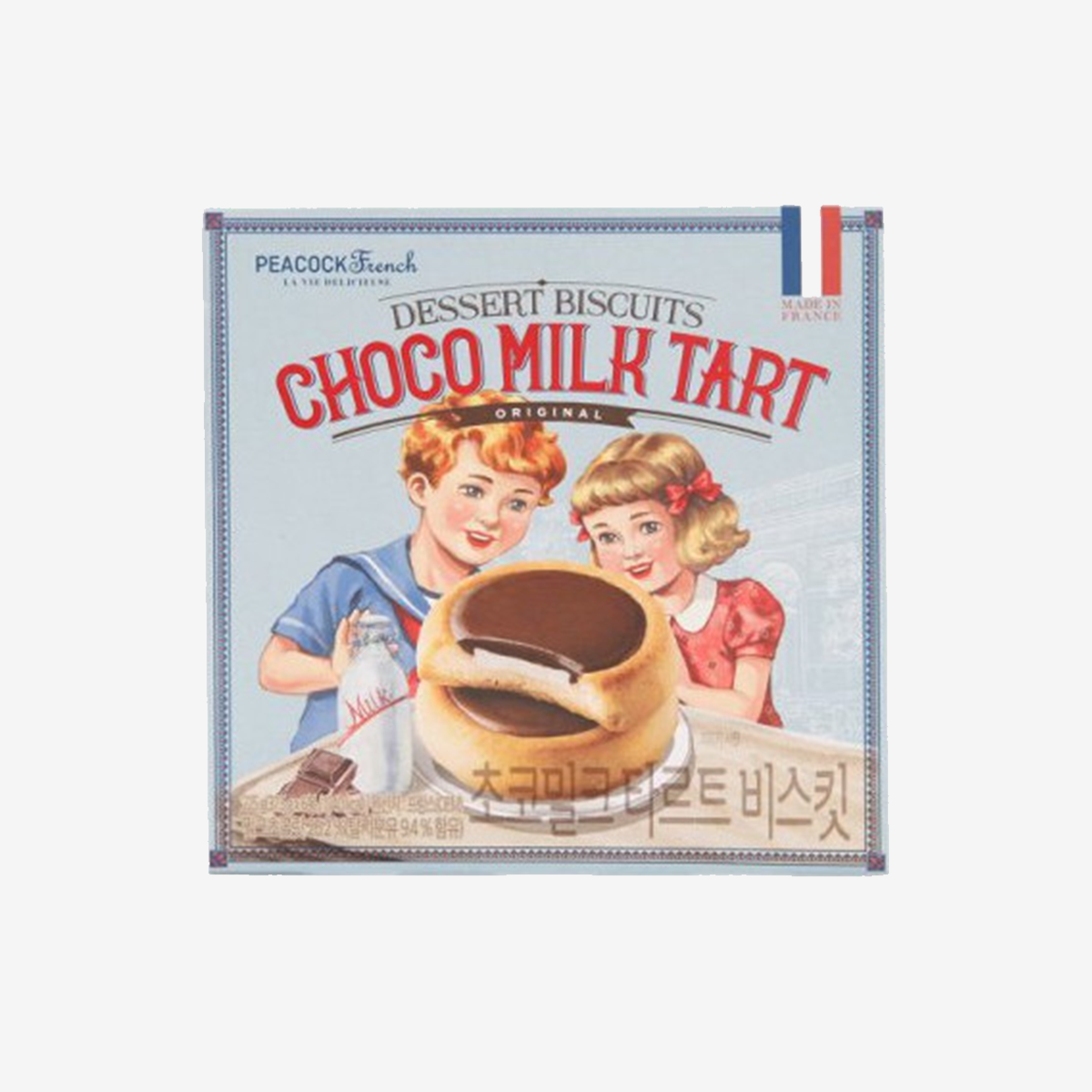 Creatrip Peacock 厚巧克力牛奶餅乾 6包入