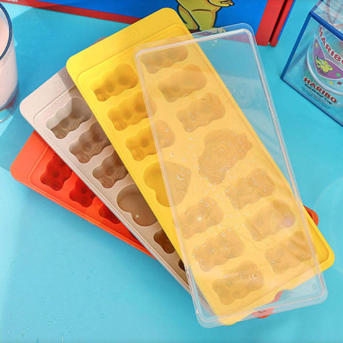 小熊軟糖製冰盒（黃色）