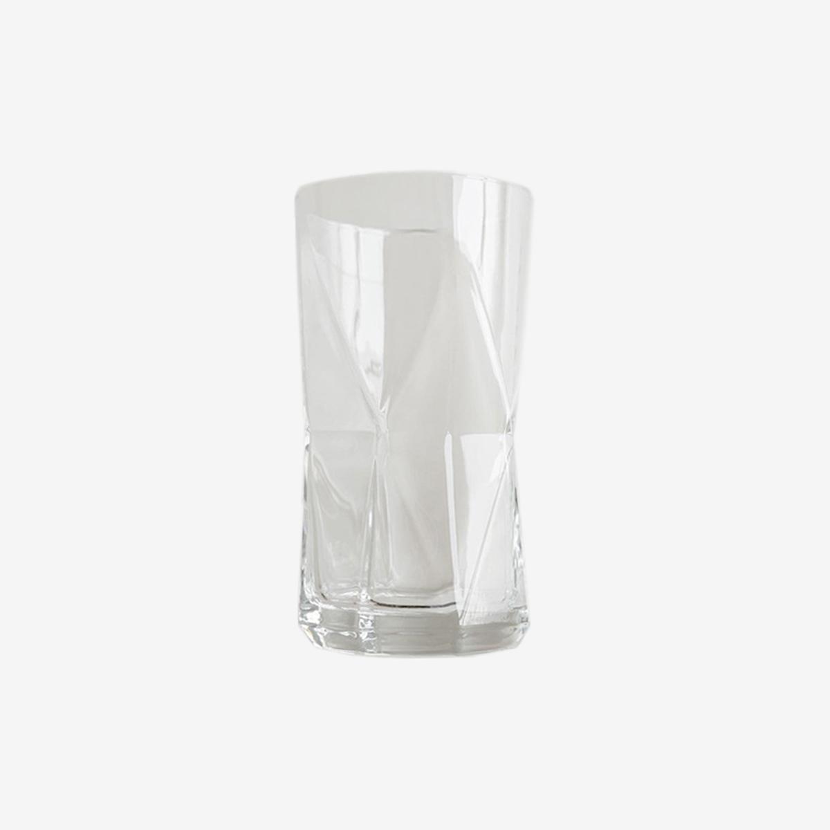 長形曲線玻璃杯