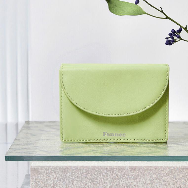 Halfmoon Mini Wallet สี Lime
