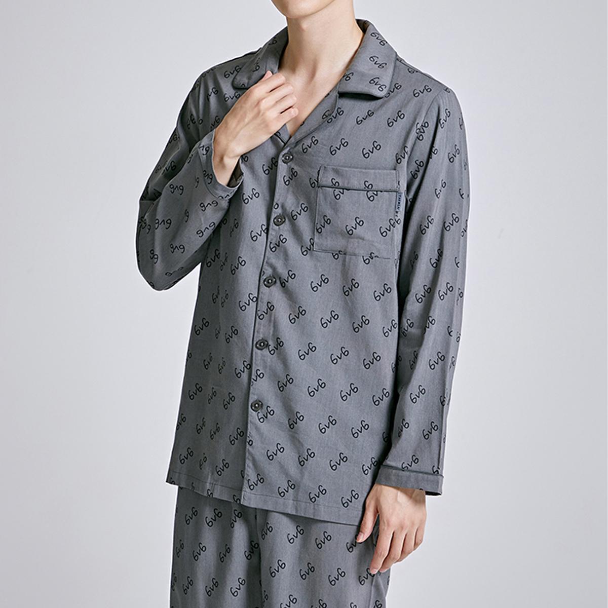 《SHINee泰民xSPAO聯名款》6v6長袖睡衣套裝