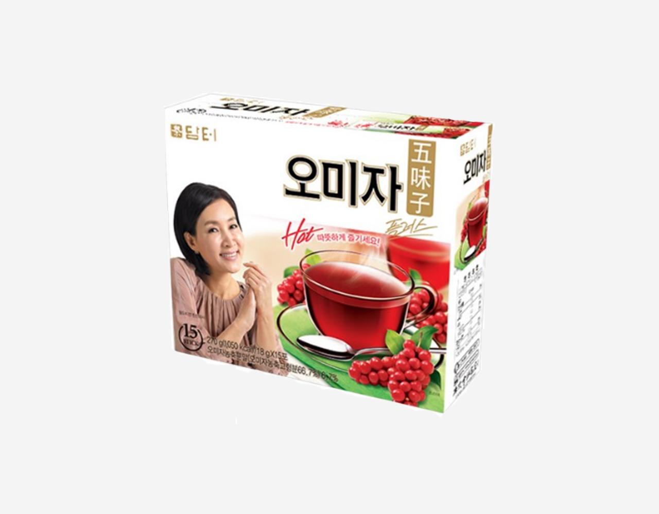 korean brand damtuh's Omija Plus Tea box