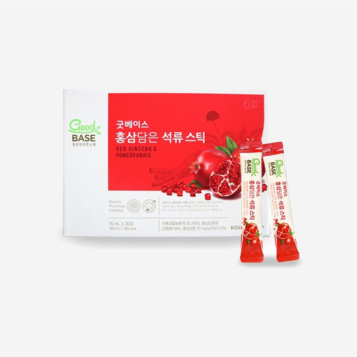 Good Base Red Ginseng Pomegranate (30 sticks)