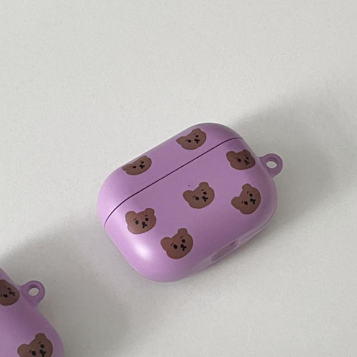 Airpods/Pro耳機保護殼（棕色小熊）