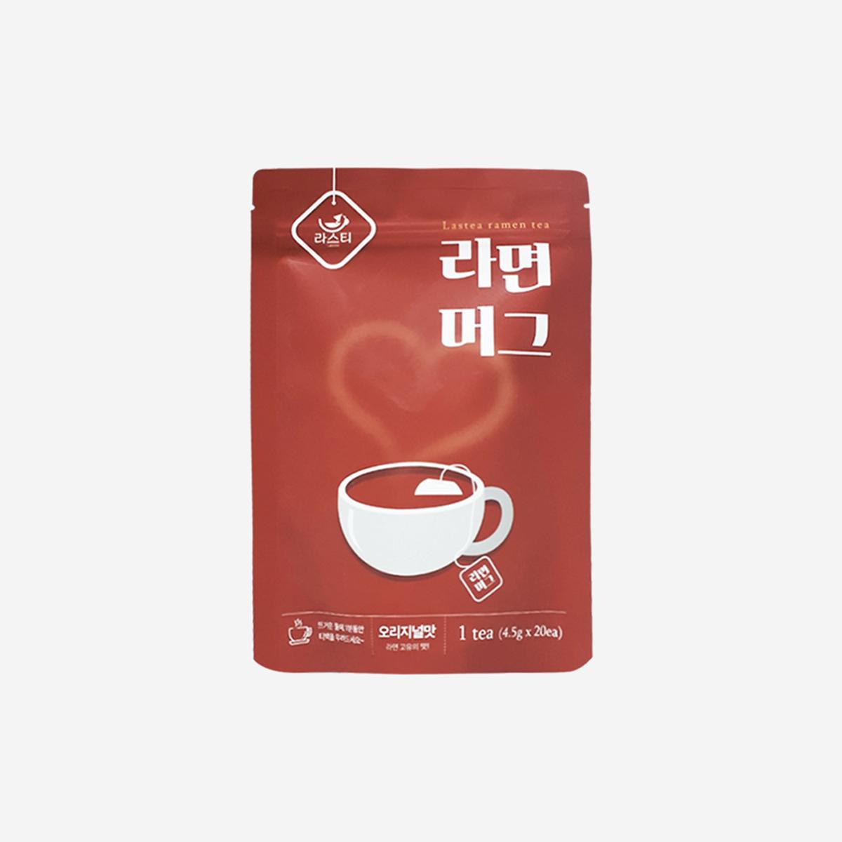 korean brand lastea's Ramen Tea Original pouch