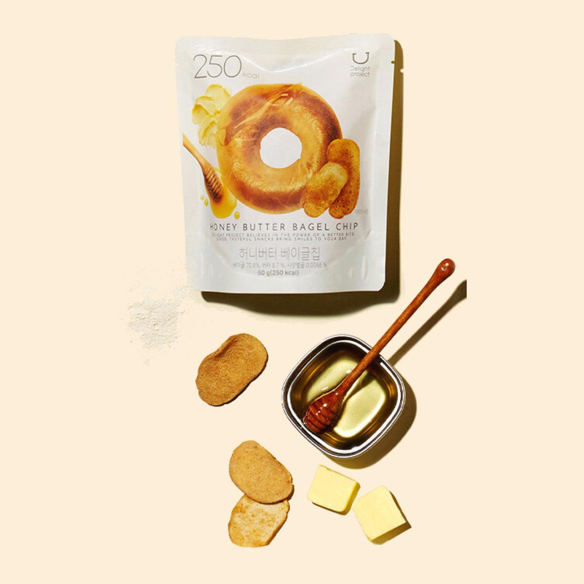 低卡 - Honey Butter Bagel Chip（60g）