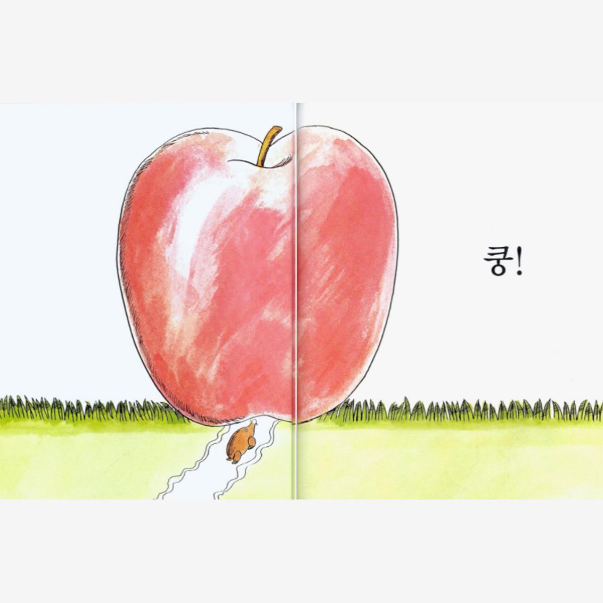 「蘋果 咚！」故事書