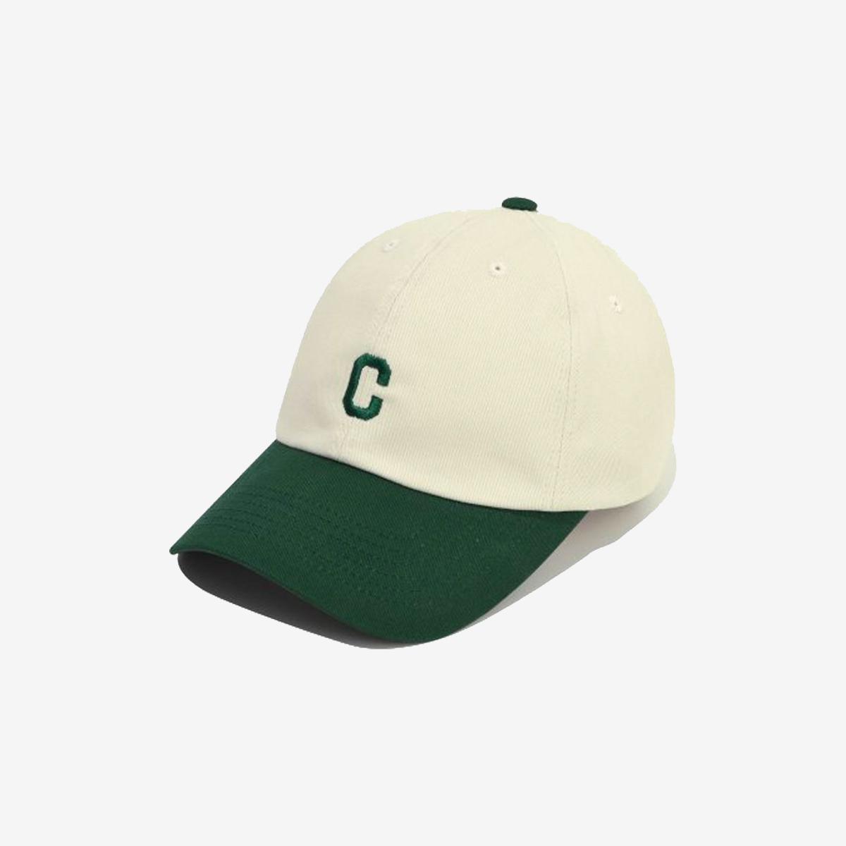 Small C Logo老帽（撞色綠）