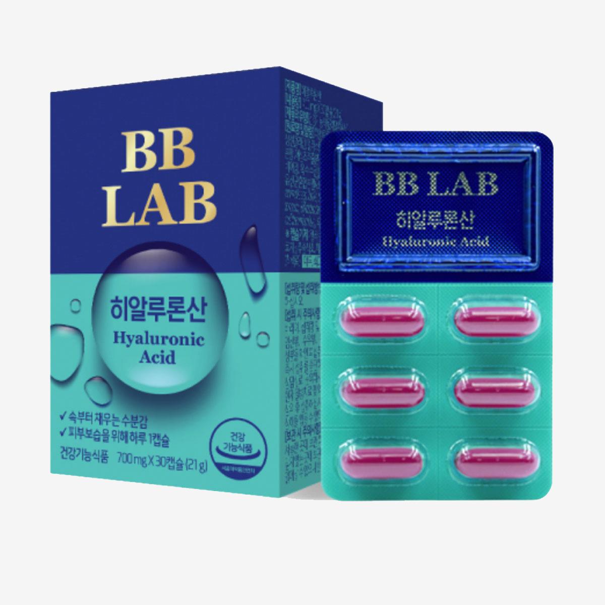 《全智賢代言》BB LAB 保濕玻尿酸膠囊（30顆/盒）