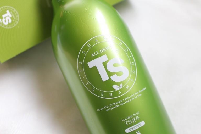 Korean brand TS all new plus shampoo bottle 