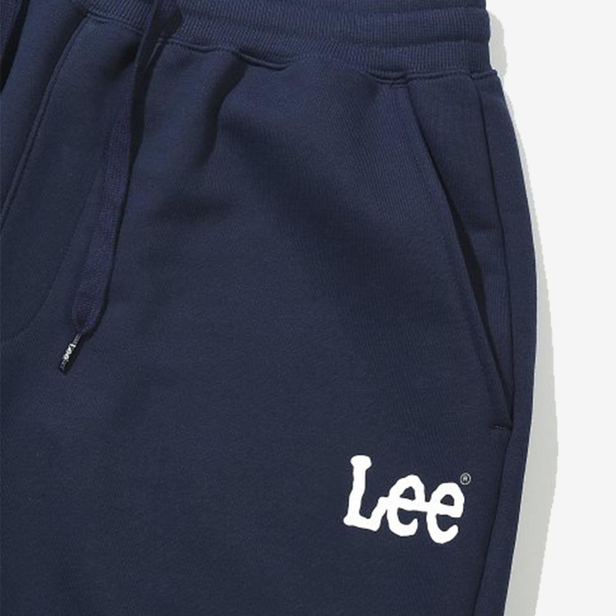 LOGO標誌運動褲（海軍藍）