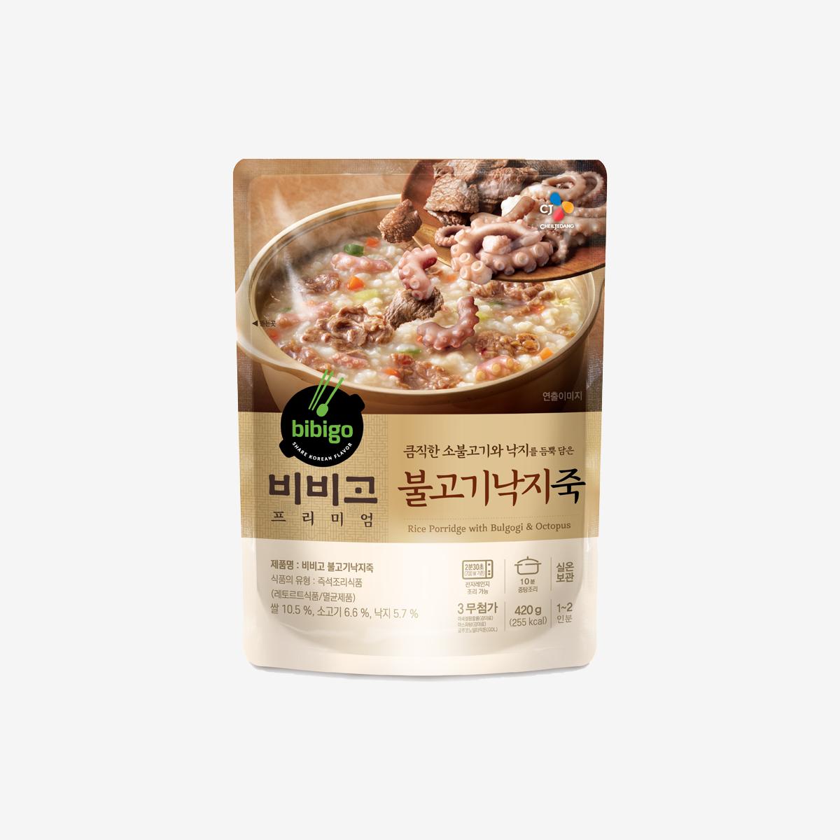 Bulgogi and Octopus (bulnak) Porridge (420g)