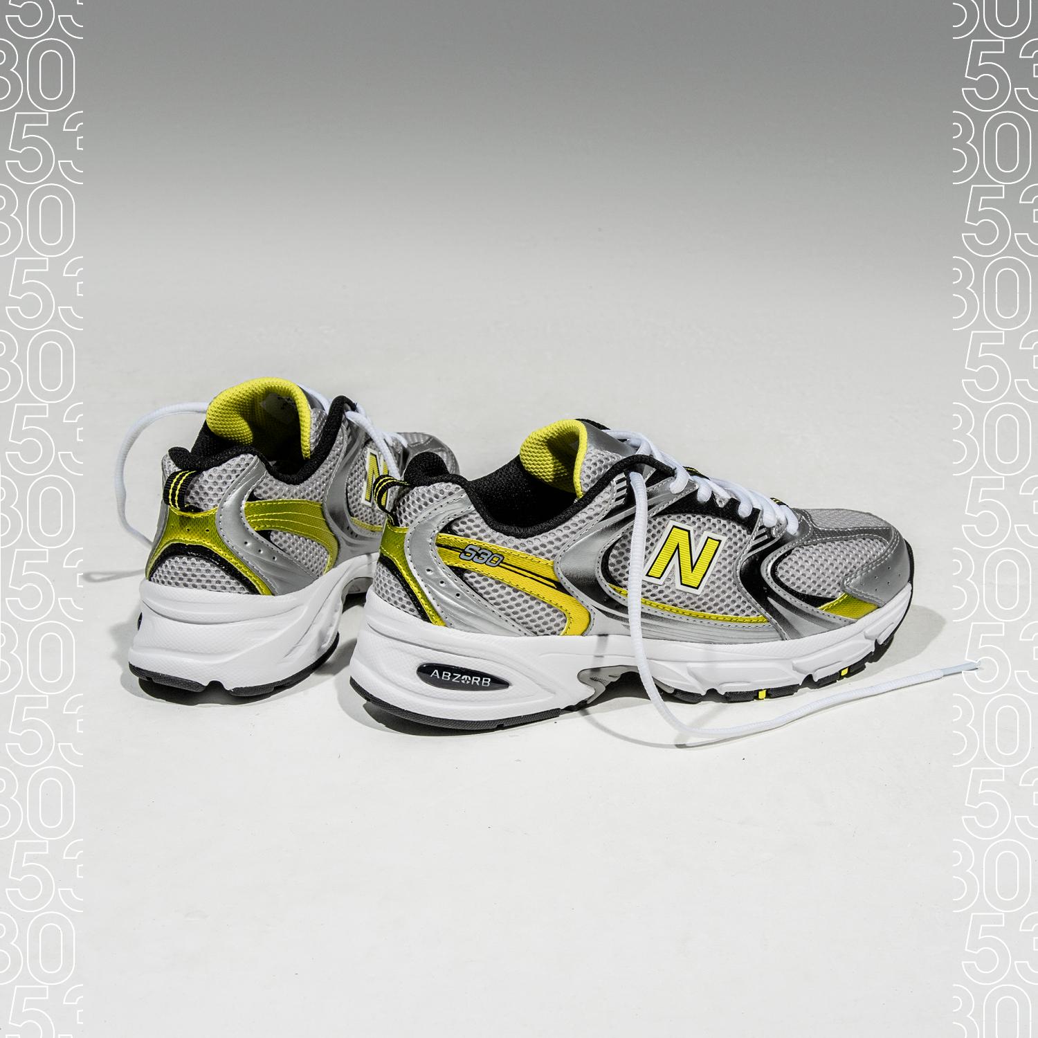 new balance yellow running shoes