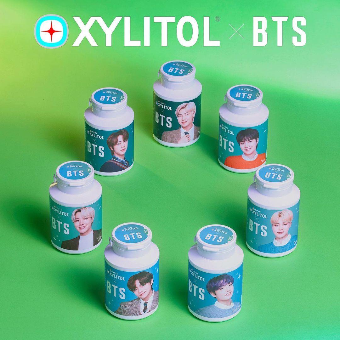 《BTS XYLITOL聯名》木糖醇口香糖（174g）