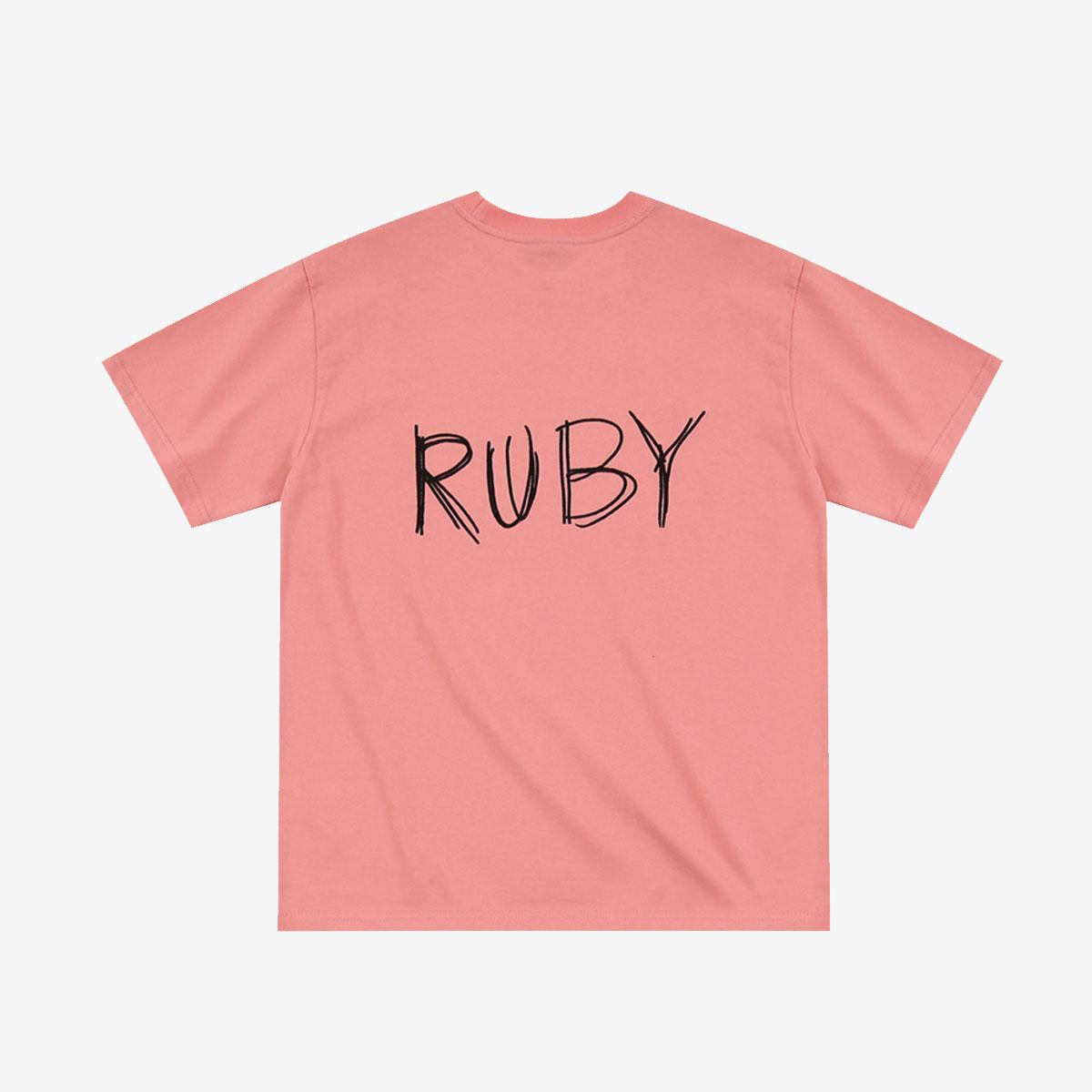 [NCT แทยง] เสื้อยืด Ruby Short สี Pink