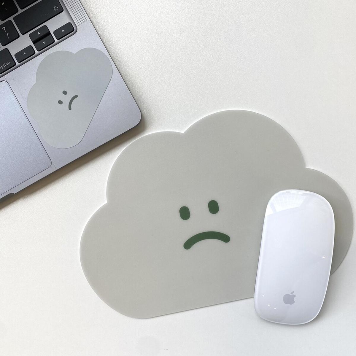 烏雲造型滑鼠墊