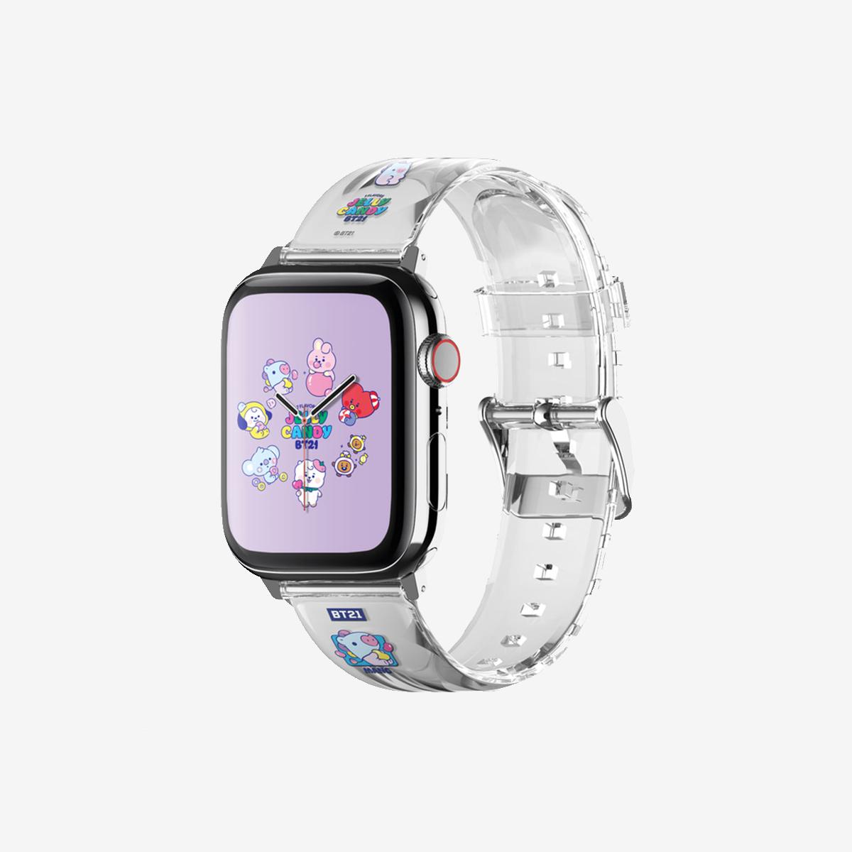 《BT21聯名款》Apple Watch矽膠錶帶（MANG）