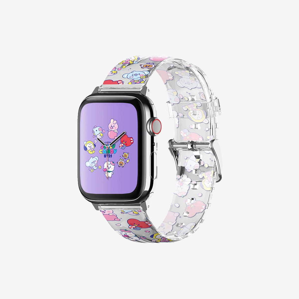 《BT21聯名款》Apple Watch矽膠錶帶（7 FLAVORS）