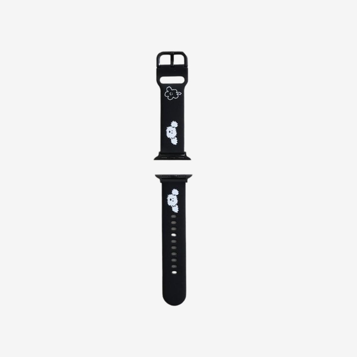 Apple Watch矽膠錶帶 ver.2（辣椒小狗）