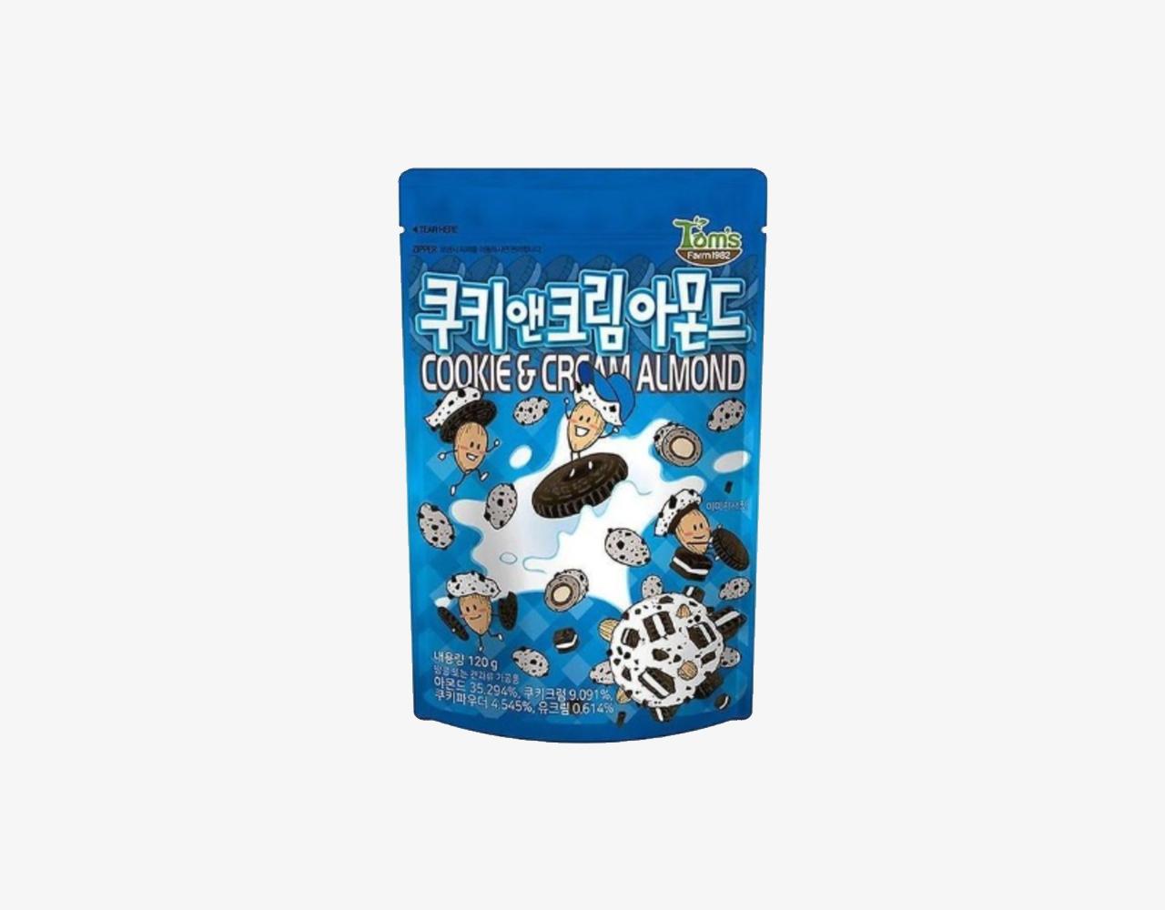 cookie&cream味杏仁 (190g)