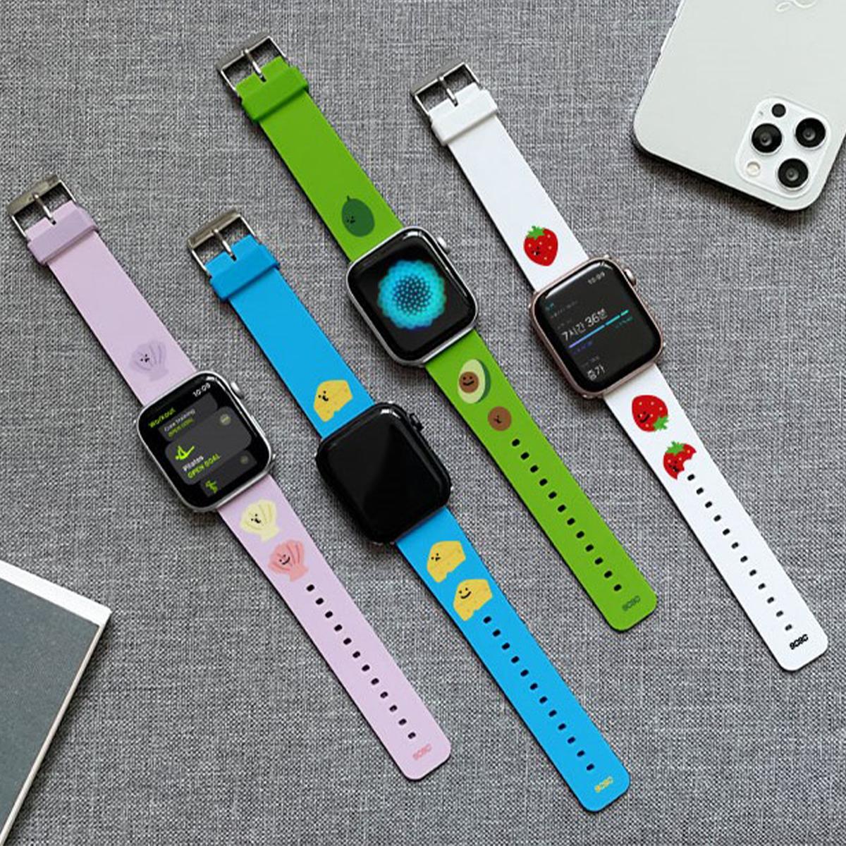 Apple Watch SE 水果錶帶（貝殼）