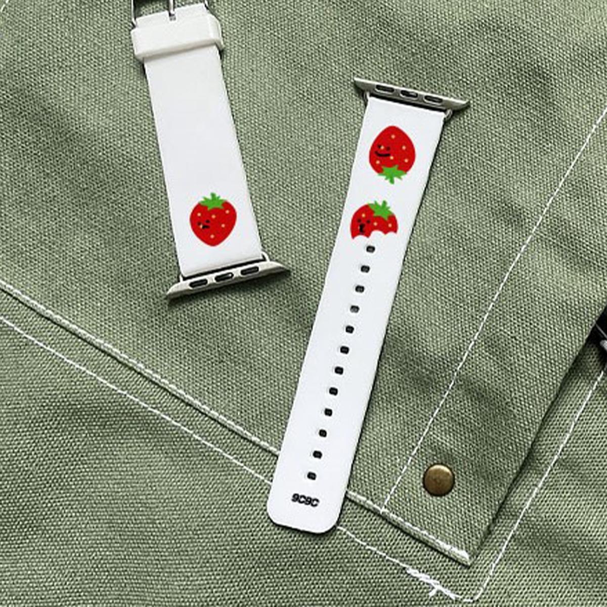 Apple Watch SE 水果錶帶（草莓）