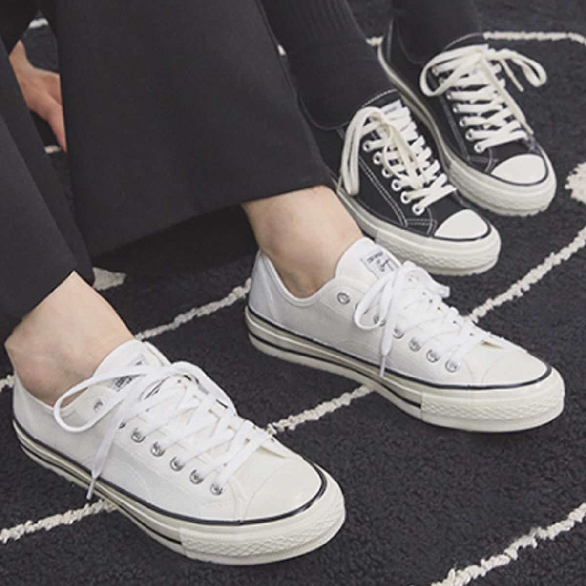 Shootandard Sneakers 防水帆布鞋（白色）