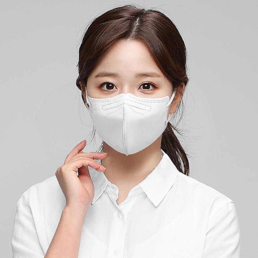 《100％韓国産》 KF94マスク（ホワイト）
