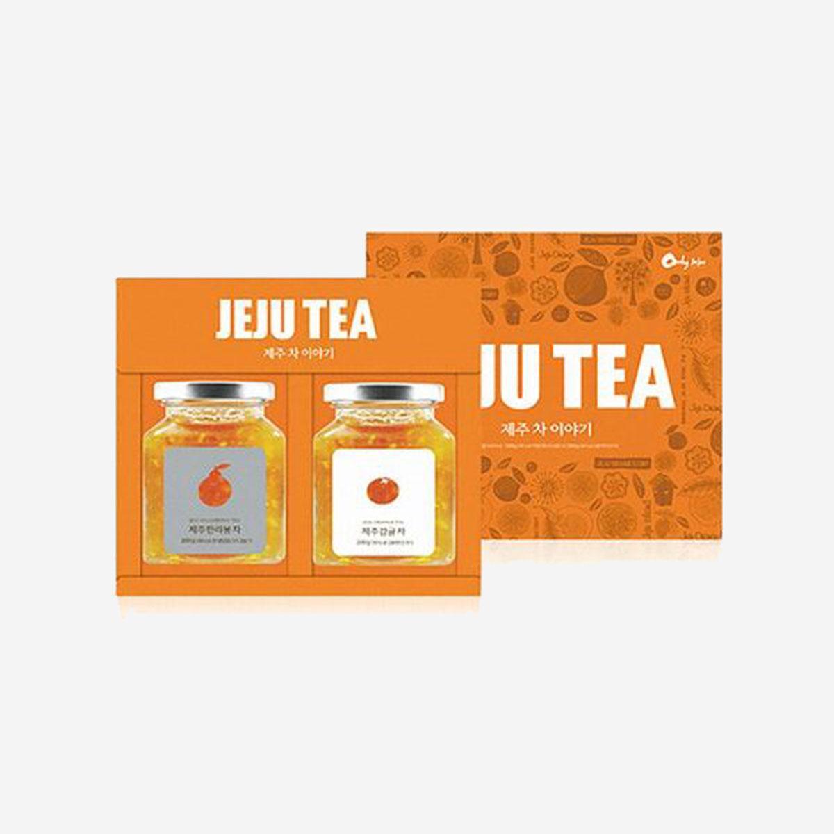Jeju Tangerine Tea Gift Set