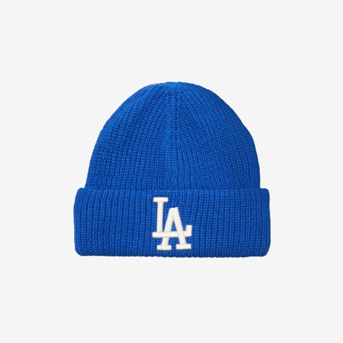 LA針織毛帽（藍色）