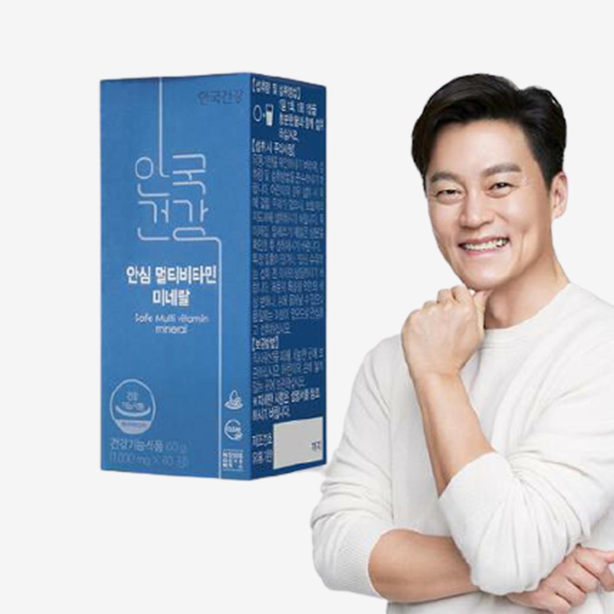 《李瑞鎮代言》綜合維他命&礦物質（60錠）