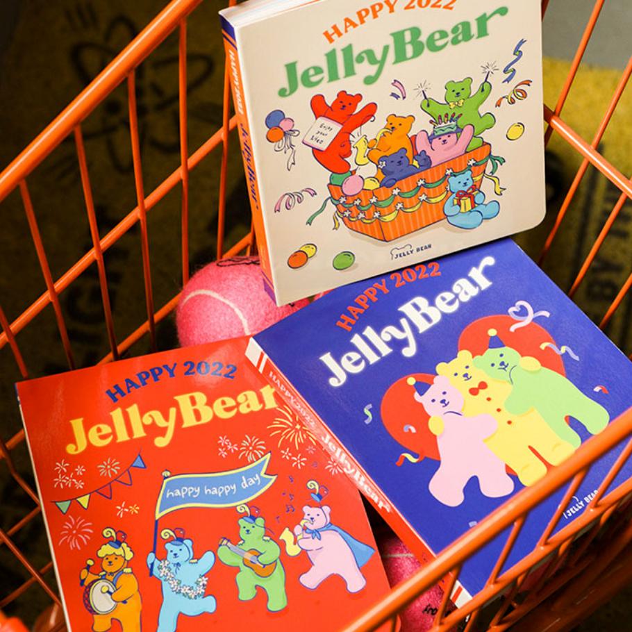 2022 Jelly Bear 記事簿（紅色）