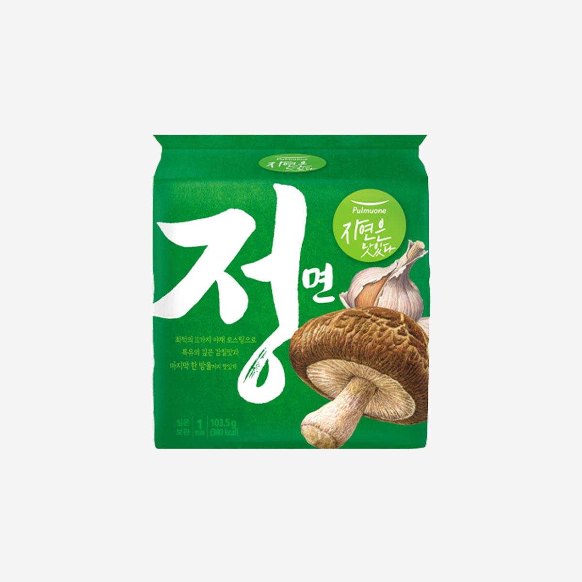 Mì Jeong Baek Hong vị rau xanh (4 gói)