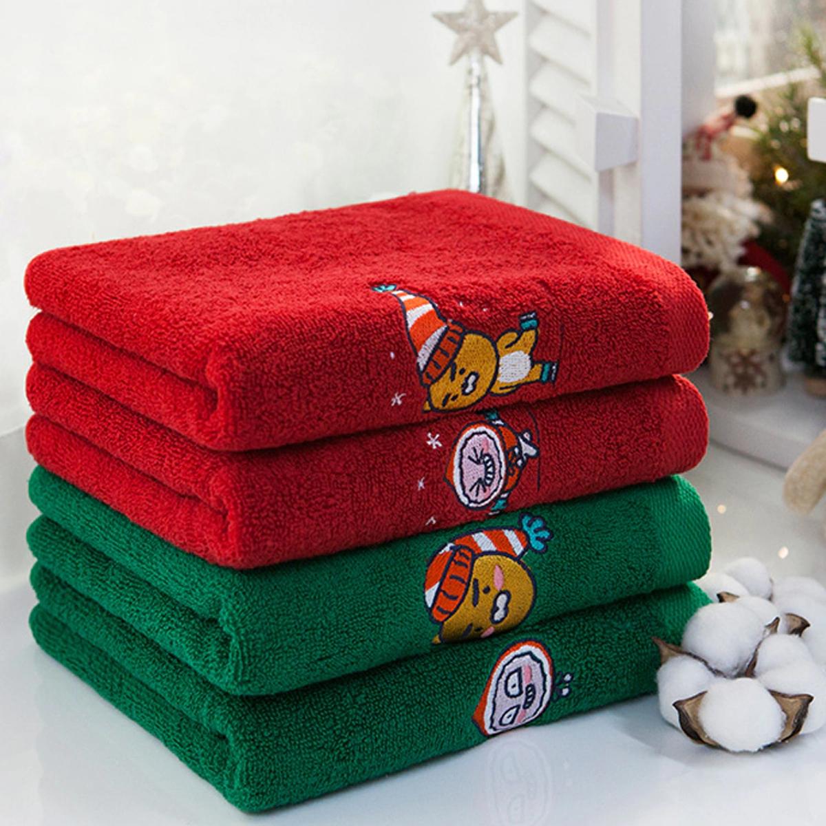 Christmas毛巾（桃子）