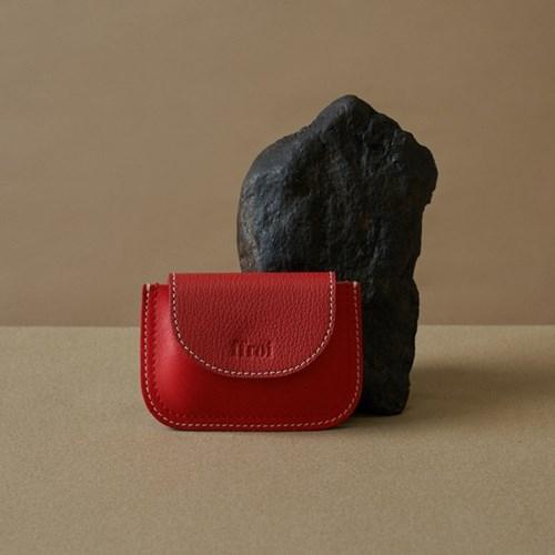 กระเป๋า Shell Card Holder สี Red