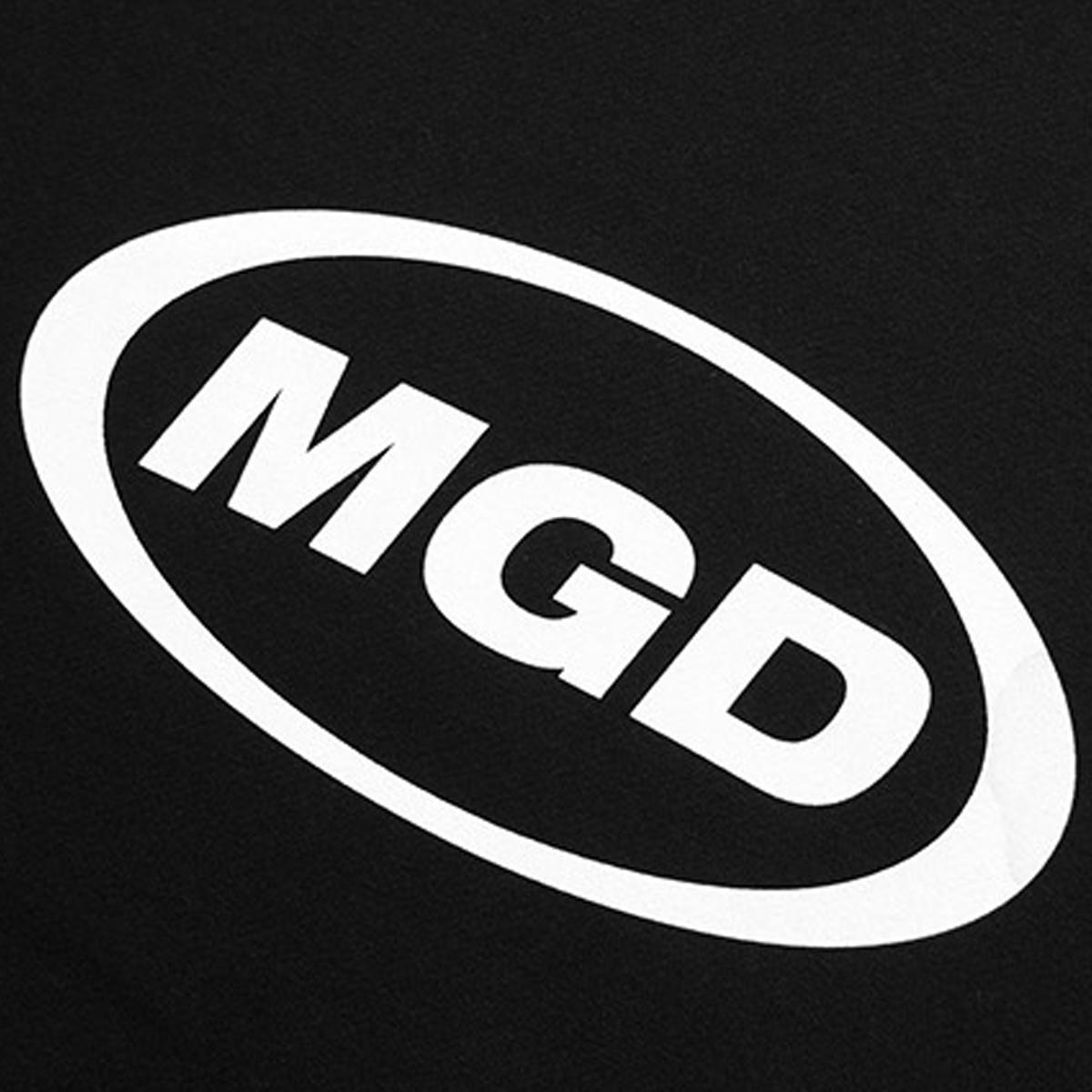 MGD LOGO刷毛帽T（黑色）