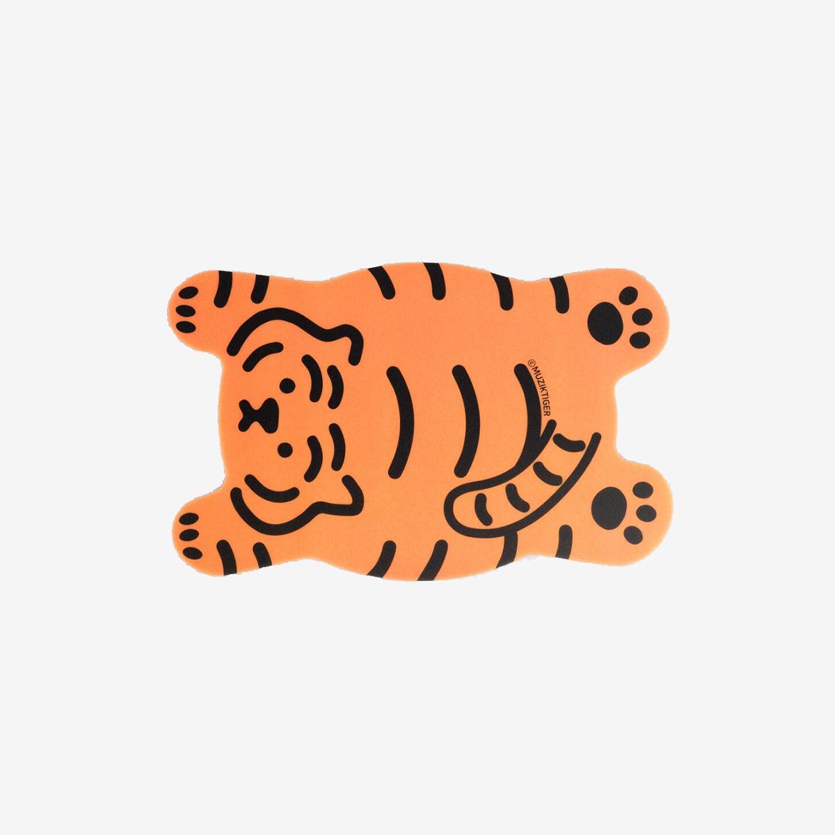 老虎造型滑鼠墊（橘虎）