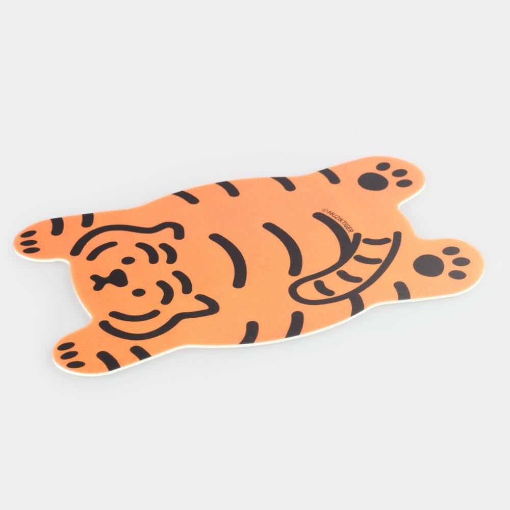 老虎造型滑鼠墊（橘虎）